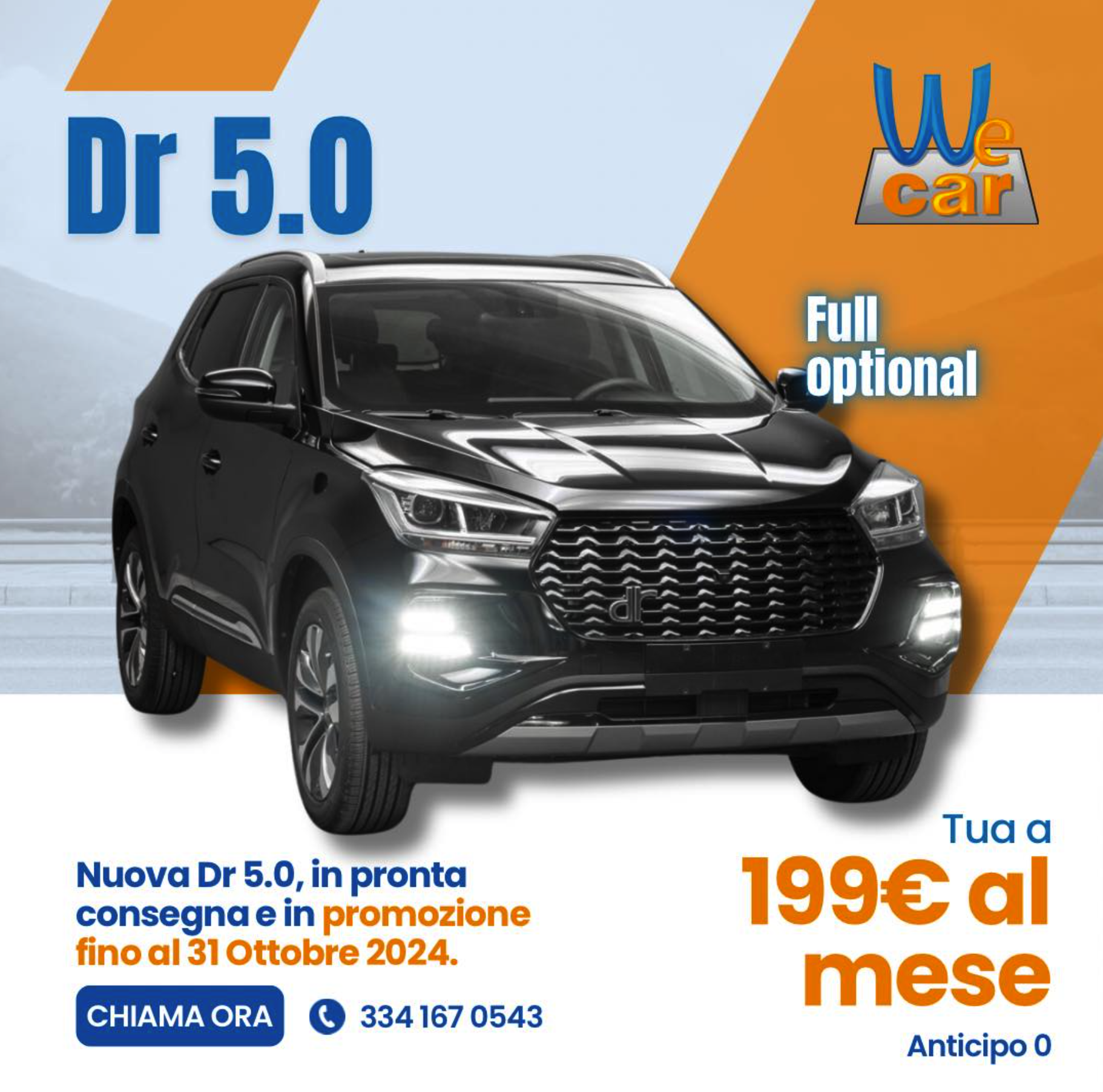 WEcar — Promo DR 5.0 Full Optional